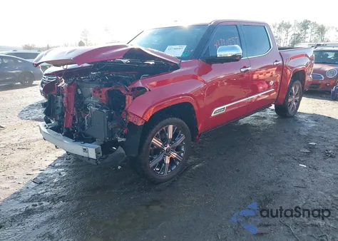 2022 Toyota Tundra Hybrid Capstone from USA, damaged, VIN 5TFVC5DB6NX010603